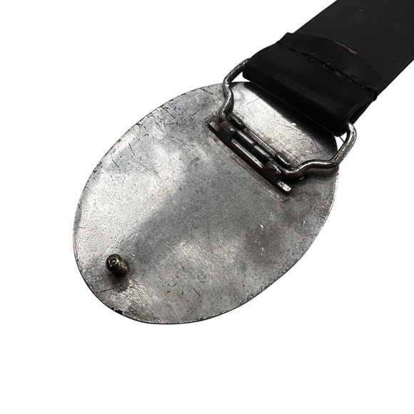 NWT Lane Bryant Plus Size Brown Leather Belt Silver Tone Gem Buckle Size 14/16 - Picture 9 of 11